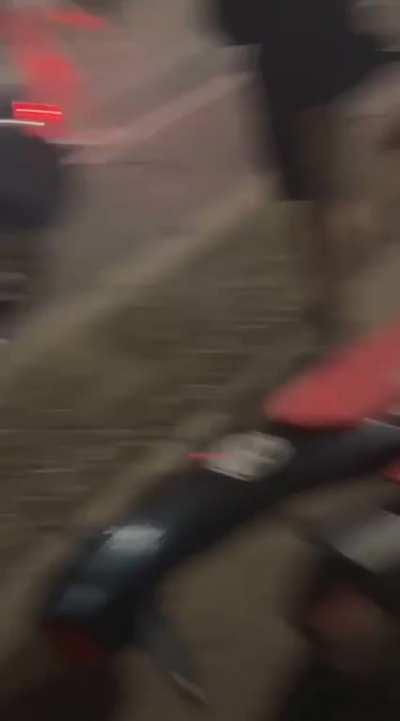 Idiots Decide to Street Race Through a Stop Light and Cause Massive Crash