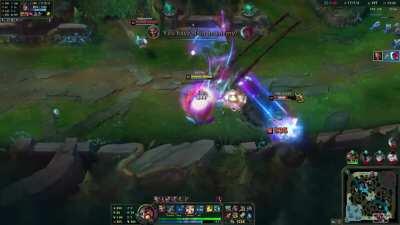 civL 1v5 penta on Draven