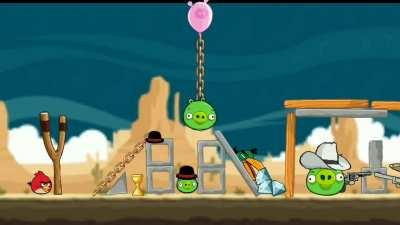 Angry birds custom level 4