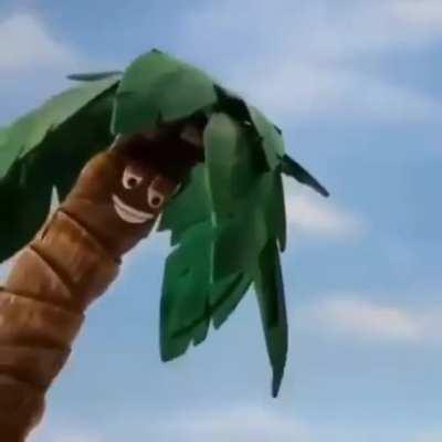 Coconut tree wins at life!