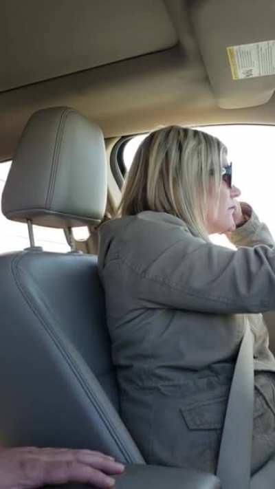 Karen caught cheating in the parking lot