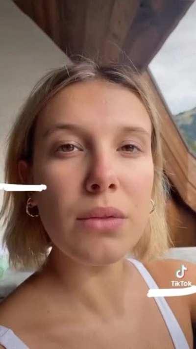 Millie bobby brown for blacked