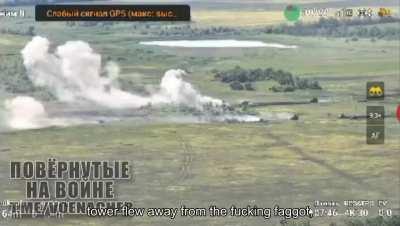 RU POV:- ENG SUBS - Longest version of the 1 tank against entire Ukrainian column refusing to leave until they’re all wrecked