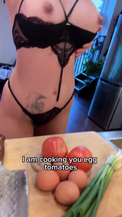 may I invite you over for chinese food? and maybe dessert after...