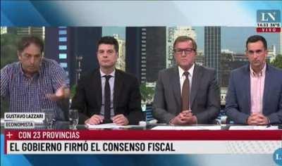 El 10% del valor del plato de un restaurant va a ser Ingresos Brutos, Gustavo Lazzari