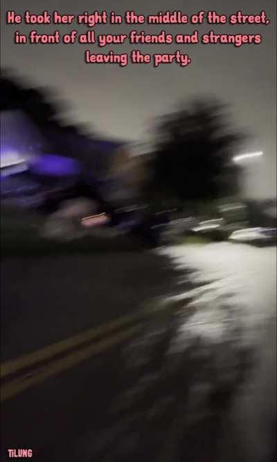 You couldn't make it to the Christmas party with your GF ... but your bully sure did!