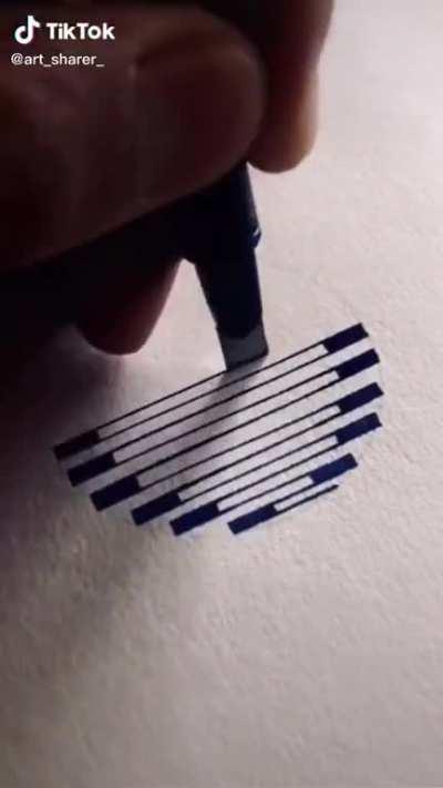 Perfect line drawing