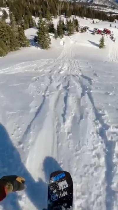 This crazy frontflip