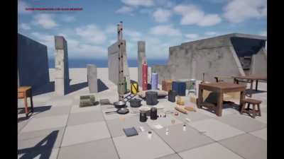 [Unreal Engine] - My glorious Physics-based Interactive System