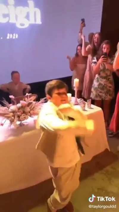 This kid's going places