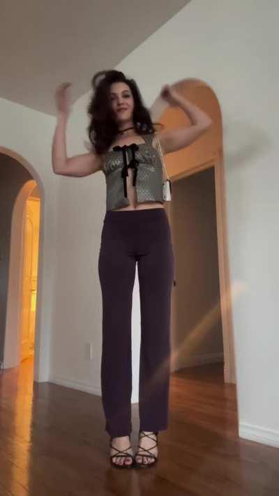 Showing off her look for her latest Ig Reel 26/4/24