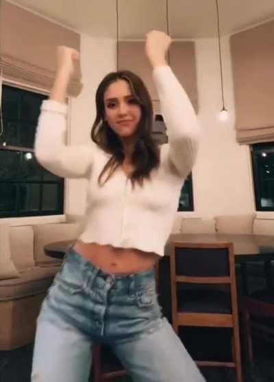 Jessica's got the moves!
