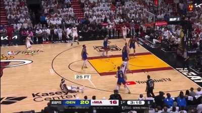 [Highlight] Jimmy Butler attempts to draw a foul on teammate Cody Zeller