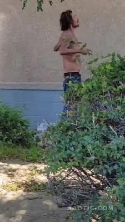 He's just figuring some stuff out