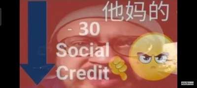 Don't worry John Xina's social credit score is very high now