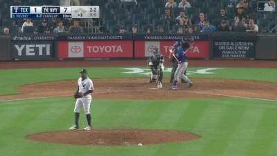 [Highlight] Luis Severino gets his first strikeout since the 2019 ALCS