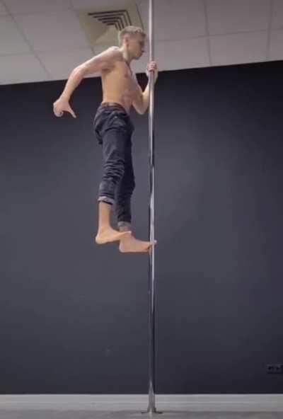 Pole dancer Dimitry Politov