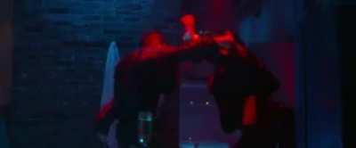 John Wick Red Circle Club Scene but Nijika sings in the background (AI Cover)