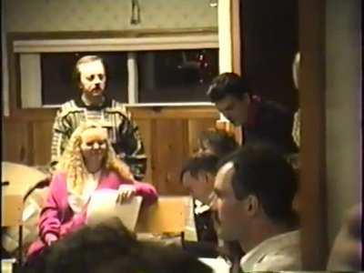 Rare home video footage of Eilleen Twain, playing for friends and family at Christmastime in 1991. Just before signing a record contract and changing her first name to Shania.