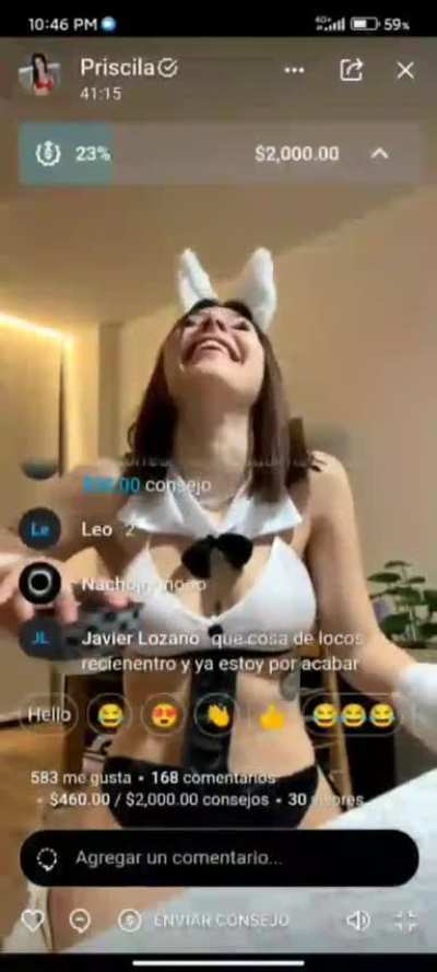 pri mora, que le harian? 300 upvotes para mas