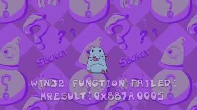 this one video i found on twitter about an eggplant build error screen with brick/a stupid rat dancing