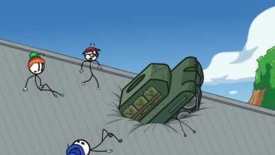 Joseph Joestar reacts to Henry Stickmin