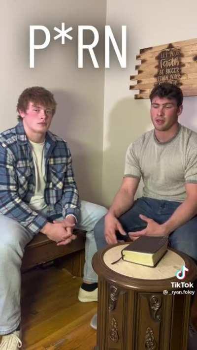 2 minutes of solid cringe: unintentionally hilarous rEaL tAlK with two Christian bros