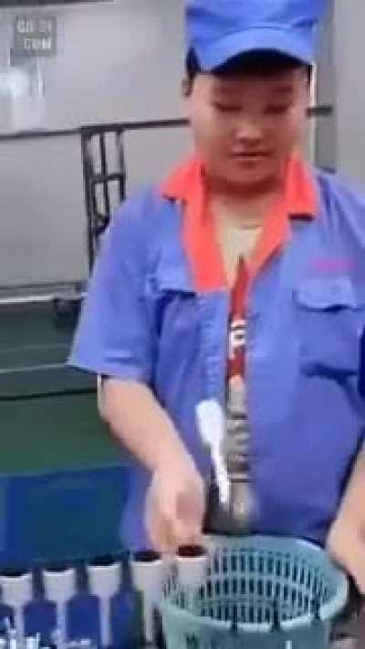 A fast worker and a few slow ones