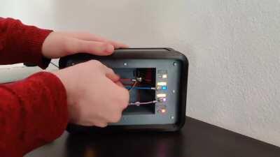 I made the wiring task from Among us IRL