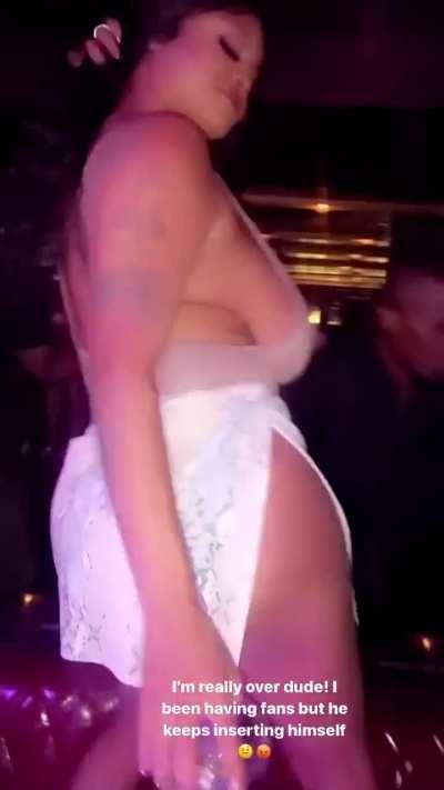 lavish groped in the club