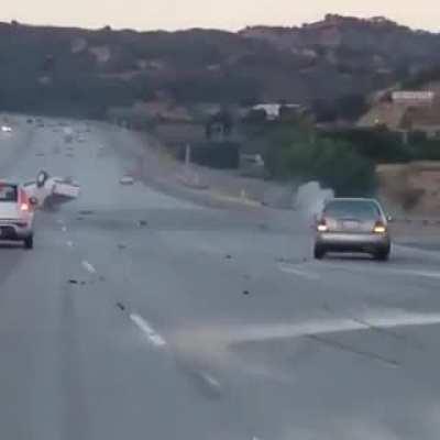 Road rage.