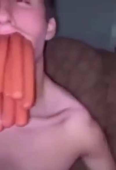 The first one to fall asleep on the sleepover 