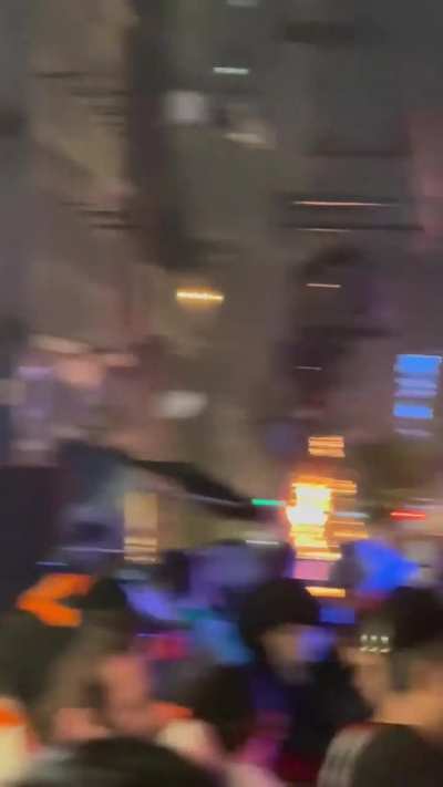 A missile that was only intercepted partly hit a building in (Ramat gan, Israel)