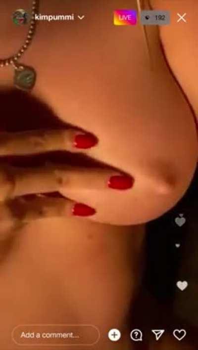 LIVE Insta - Come talk to her, she could use the company