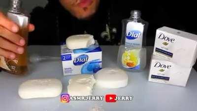 soap mukbang