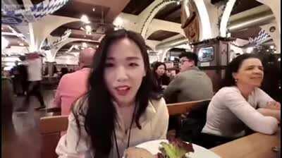 Woman harased by two brainless idiots