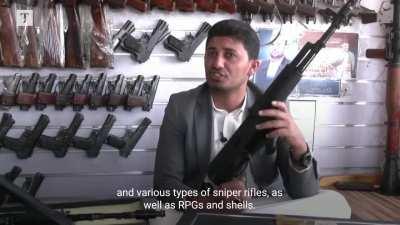 Arms dealers set up shop in Yemen city centers