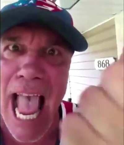 Me giving the newbies a pep talk when they ask fer ole Blackcock.