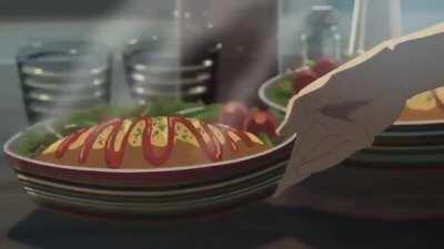 Wh(at a beautiful duwang)y does anime food look so good?