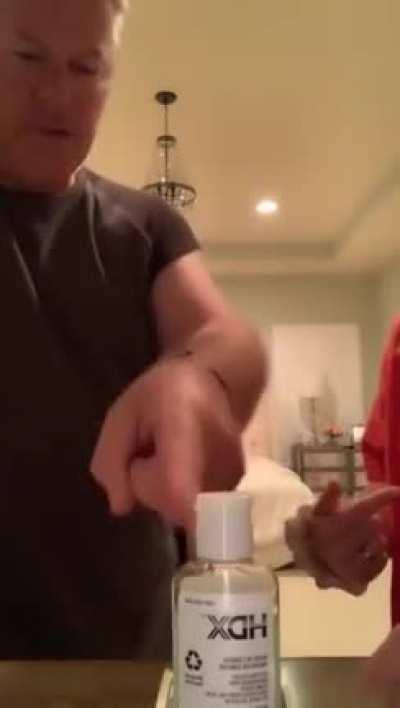 Dad Outsmarts Daughter When She Asks Him to Pull Dollar Bill Kept Under Bottle