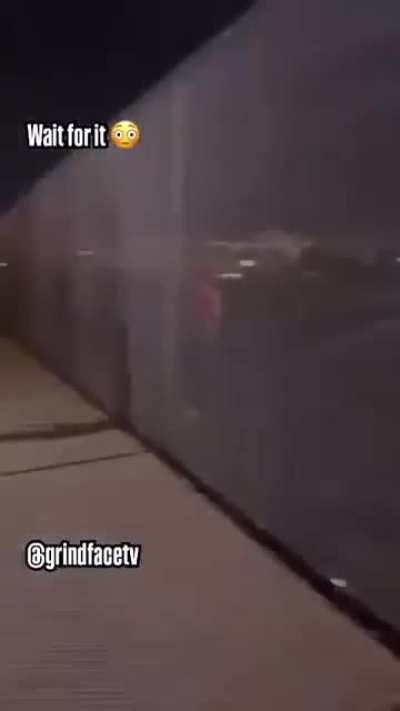 Bro caught all the action