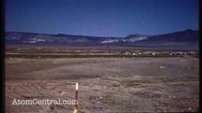 Underground nuclear detonation