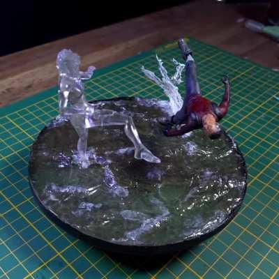 Ghost In The Shell inspired display peice.