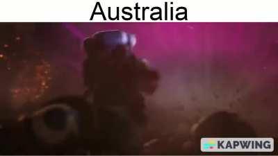 AUSTRALIA be like:
