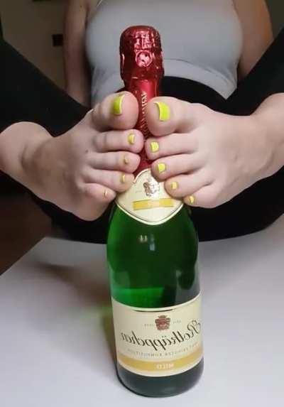 Would you pop like on new years eve?