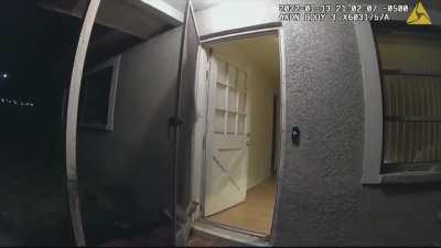 Someone broke her window