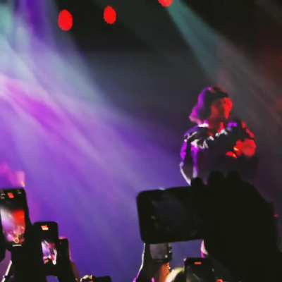 Tracy crying as he performs Awful Things (Denver 9/22/25