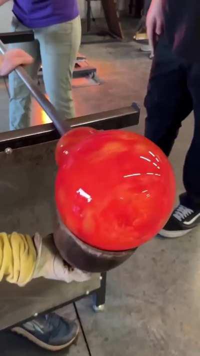 Large Ocean Glass Orb