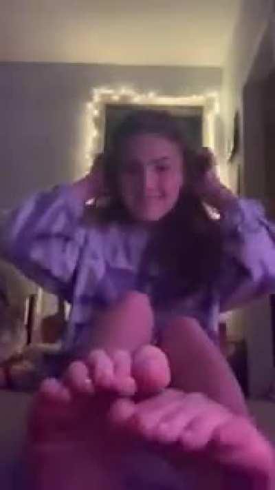 I know you love my feet