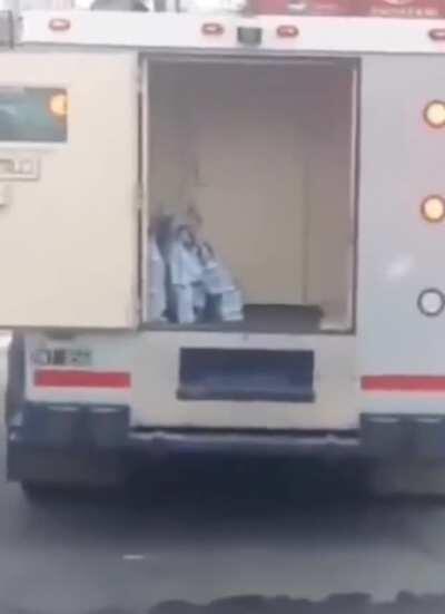 Idiot In Armoured Truck